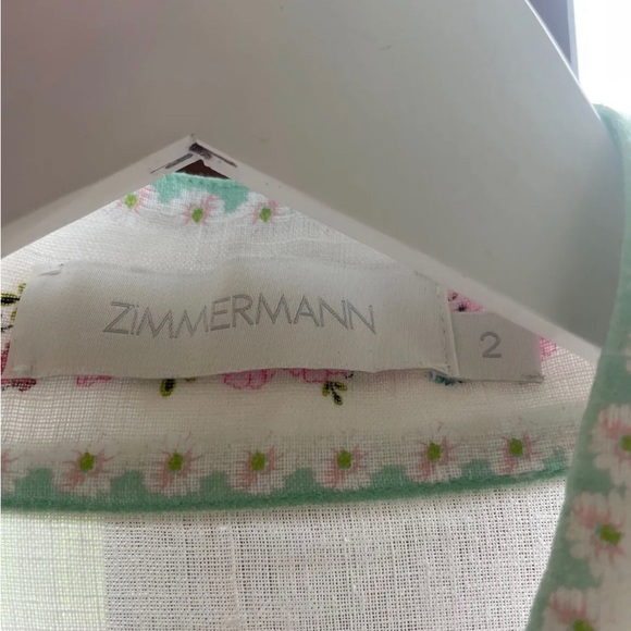 Zimmermann Jude belted floral-print linen mini dress - Picture 4 of 5